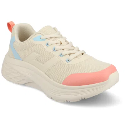 Journee Women's Marshel Casual Sneakers In Beige