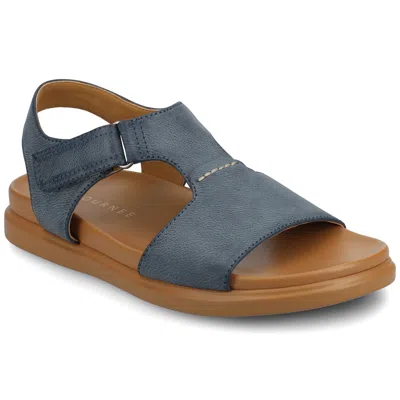 Journee Women's Mira Sandals In Blue