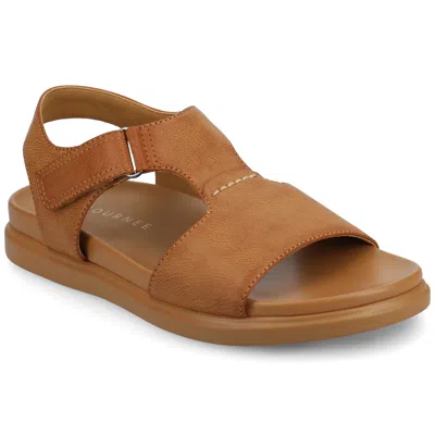Journee Women's Mira Sandals In Green