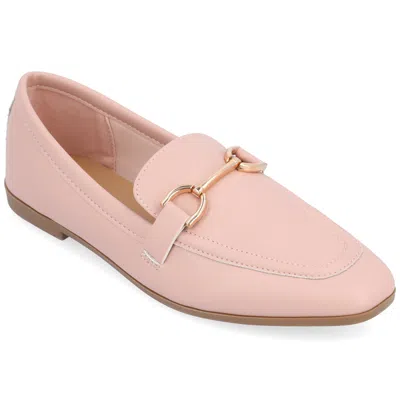 Journee Women's Mizza Medium And Wide Width Dress Flats In Gold