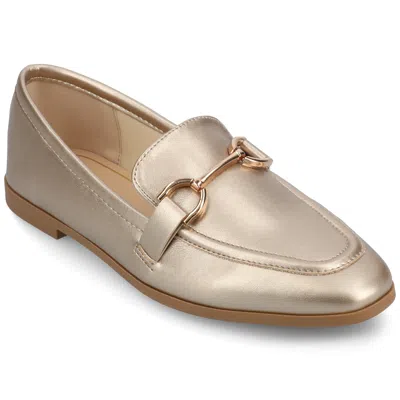 Journee Women's Mizza Medium And Wide Width Dress Flats In White