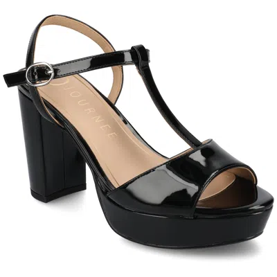 Journee Women's Nalie Platform Dress Sandals In Multi