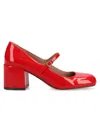 Journee Women's Medium And Wide Width Carrie Dress Flats In Red