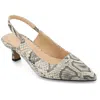 Journee Women's Paulina Medium And Wide Width Pumps In Multi