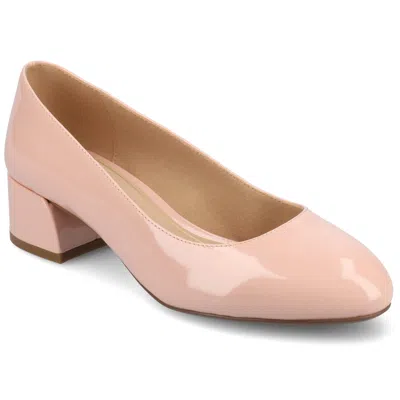 Journee Women's Saarii Wide Width Pumps In Pink