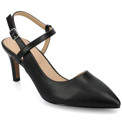 Journee Women's Scipio Medium And Wide Width Pumps In Black