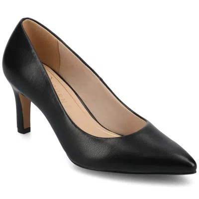 Journee Women's Scylee Medium And Wide Width Pumps In Black