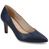 Journee Women's Pammie Medium And Wide Width Pumps In Blue