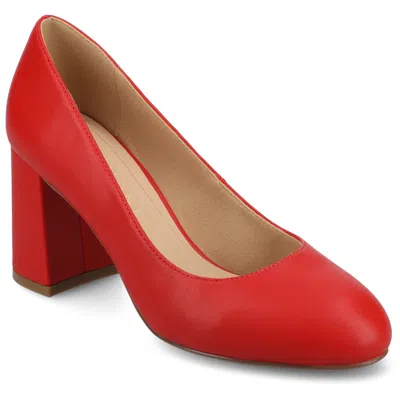 Journee Women's Seraphina Pumps In Red