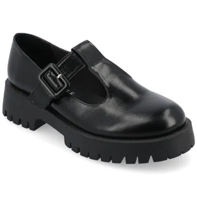 Journee Women's Suvi Mary Jane In Black