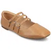 Journee Women's Tru Comfort Foam Medium And Wide Width Darlin Dress Flats In Multi
