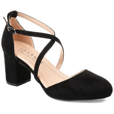Journee Women's Tru Comfort Foam Wide Width Foster Pumps In Black