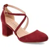 Journee Women's Tru Comfort Foam Wide Width Foster Pumps In Pink