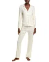 Journelle 2pc Lilly Pajama Set In White