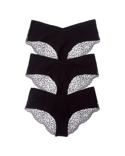 Journelle 3pk Allegra Jolie Hipster In Black