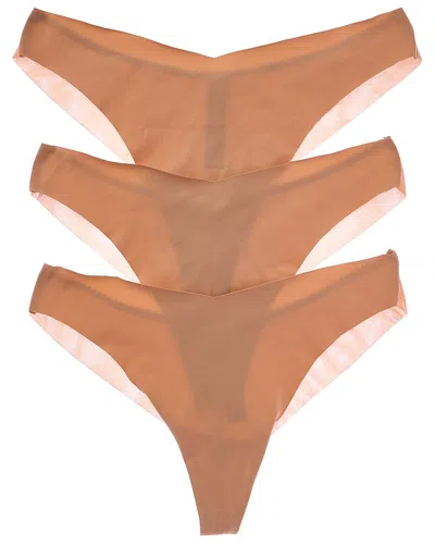 Journelle 3pk Victoire Jolie Thong In Brown