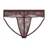 Journelle Brown Sapna Mens Jock Strap Thong Chocolat In Brown