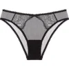 Journelle Chiara Mesh Bikini Briefs In Black
