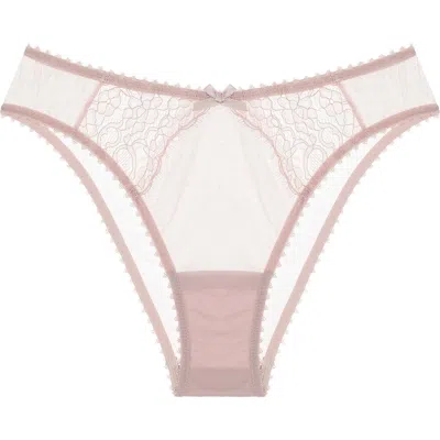 Journelle Chiara Mesh Bikini Briefs In Neutral