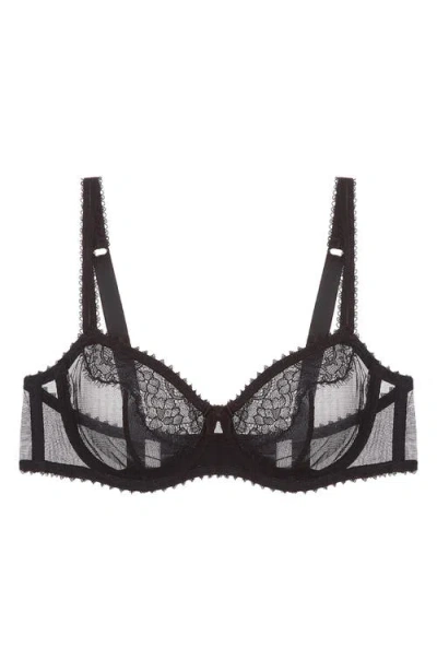 Journelle Chiara Underwire Demi Bra In Black