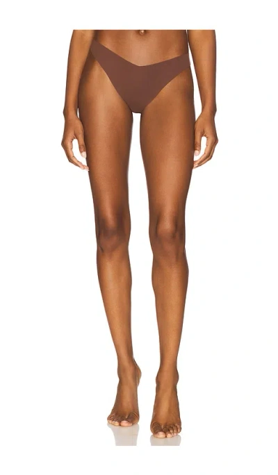 Journelle Estelle Thong In Brown