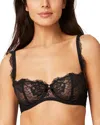 Journelle Isabel Balconette Bra In Black