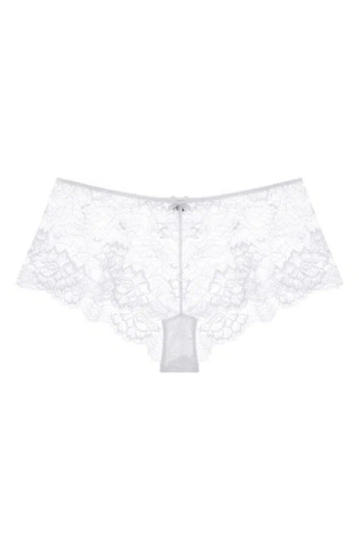 Journelle Isabel Modern Tap Shorts In Blanc