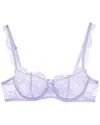 Journelle Isabel Balconette Bra In Blue
