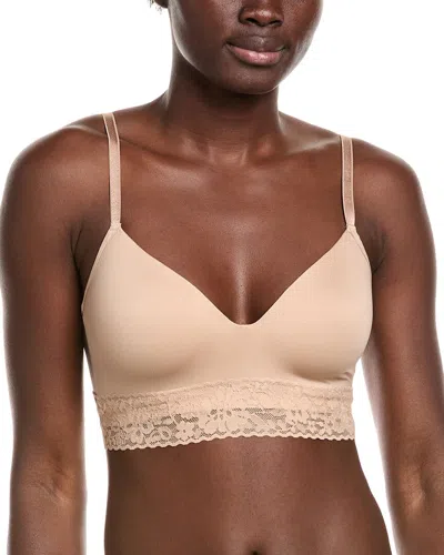 Journelle Lace Molded Wireless Bra In Brown