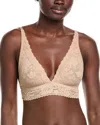 Journelle Lace Molded Wireless Bra In Pink