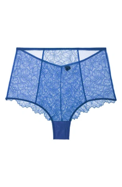 Journelle Lexi Lace High Waist Bikini In Lapis