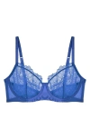 Journelle Lexi Underwire Unlined Demi Bra In Lapis