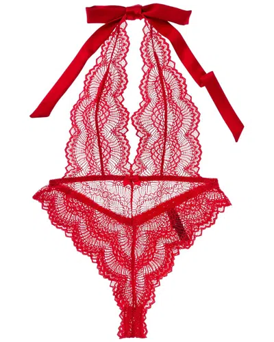 Journelle Natalia Bodysuit In Red