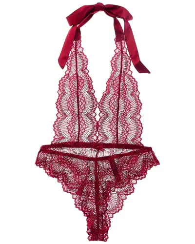 Journelle Natalia Bodysuit In Red