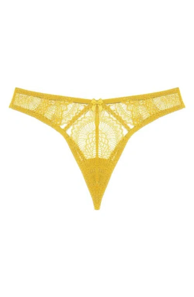 Journelle Natalia Lace G-string Thong In Soleil