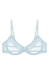 Journelle Odette Open Cup Underwire Bra In Sky