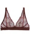 Journelle Sapna Plunge Bralette In Brown