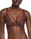 Journelle Victoire Plunge Bra In Animal Print