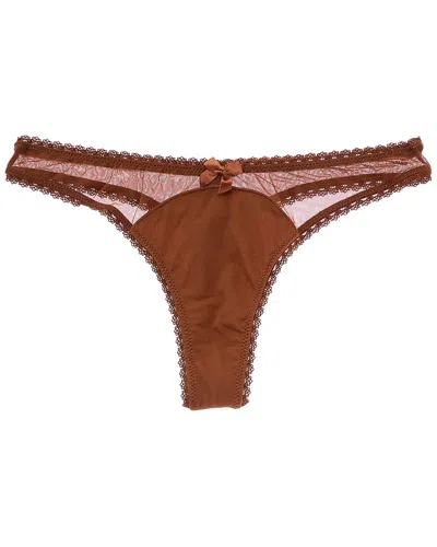 Journelle Victoire Thong In Animal Print