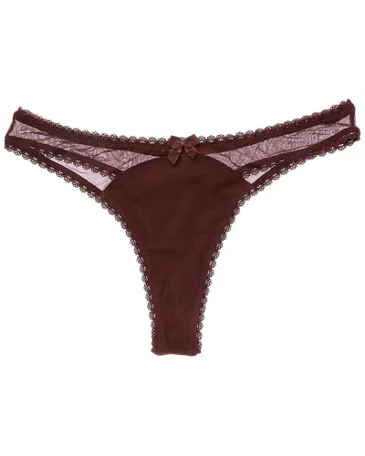Journelle Victoire Thong In Animal Print
