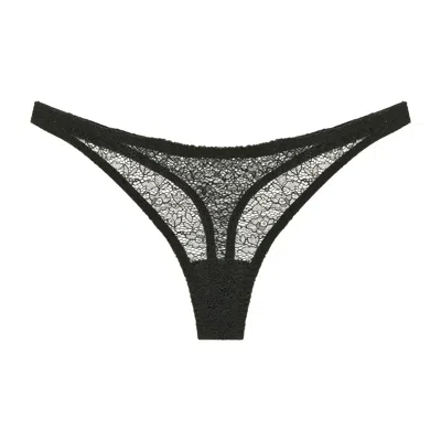 Journelle Women's Black Alix Thong Noir