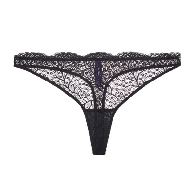 Journelle Women's Black Allegra Thong Noir