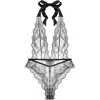 Journelle Women's Black Anais Bodysuit Noir In Black