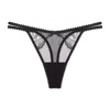 Journelle Chiara Mesh Thong In Black