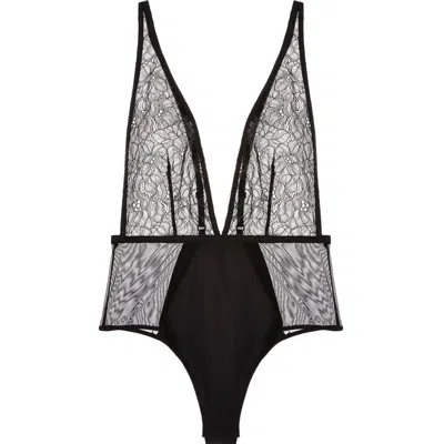 Journelle Women's Black Lexi Bodysuit Onyx
