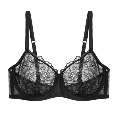 Journelle Women's Black Lexi Demi Bra Noir