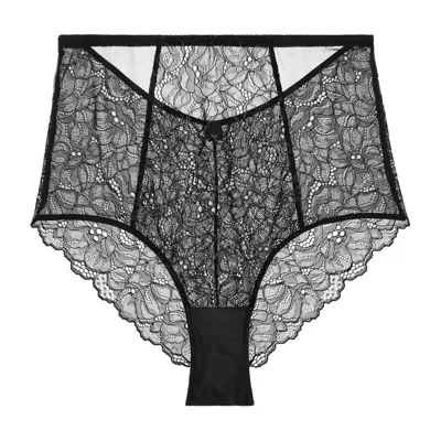 Journelle Women's Black Lexi High Waist Bikini Noir