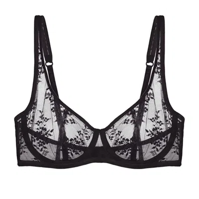 Journelle Women's Black Romy Demi Bra Noir