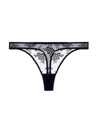 Journelle Women's Black Romy Thong Noir