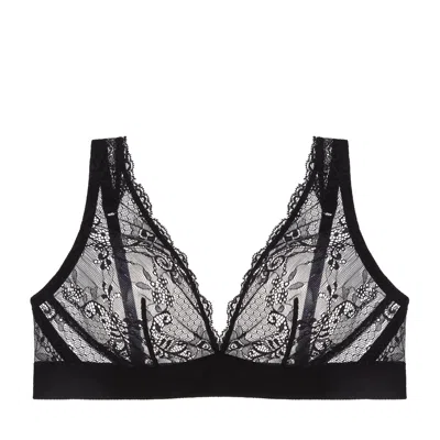 Journelle Women's Black Sapna Plunge Bralette Noir
